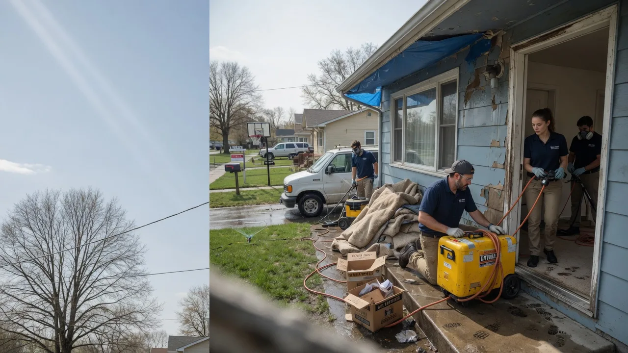 Basement Flood Cleanup in Childress, TX near me
